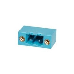 10 pcs : TBP01R1W-508-02BE - Pluggable Terminal Blocks Terminal block, pluggable, w screw lock, 5.08, receptical, 2 pole, blue