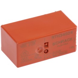 1 pcs - TE Connectivity PCB Mount Power Relay, 24V dc Coil, 16A Switching Current, SPST