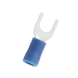 10 pcs : EV14-14FB-Q - Terminals Insulated Vinyl Fork Terminal for Wire R