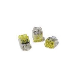 10 pcs : 148-90048 - Terminals 2-PORT, (PC), YELLOW, 500/PKG