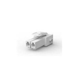 10 pcs : 2005247-1 - Heavy Duty Power Connectors PDL 2P PLUG 3.96 (GWT) NAT