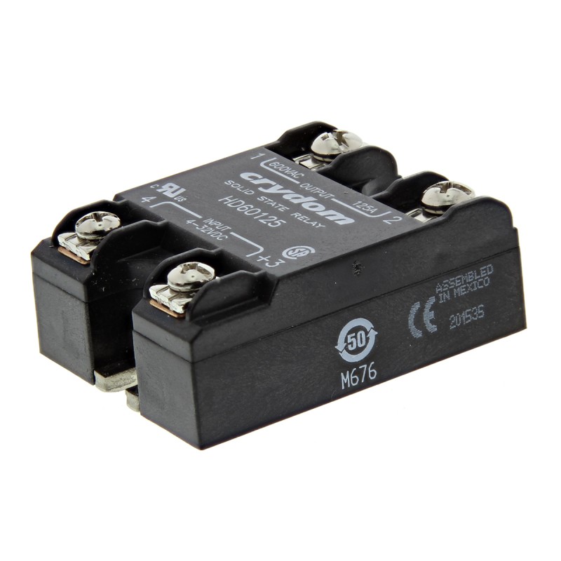 1 pcs - Sensata / Crydom HA AND HD SERIES Series Solid State Relay, 125 A Load, Panel Mount, 660 V ac Load, 32 V Control