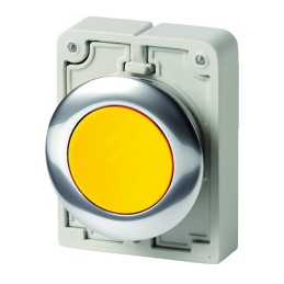 1 pcs - Eaton M30 Series Push Button, Momentary, 30.5mm Cutout, IP66, IP67, IP69K