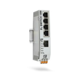 1 pcs - Phoenix Contact Ethernet Switch, 4 RJ45 Ports, 10/100/1000Mbit/s Transmission, 24V dc