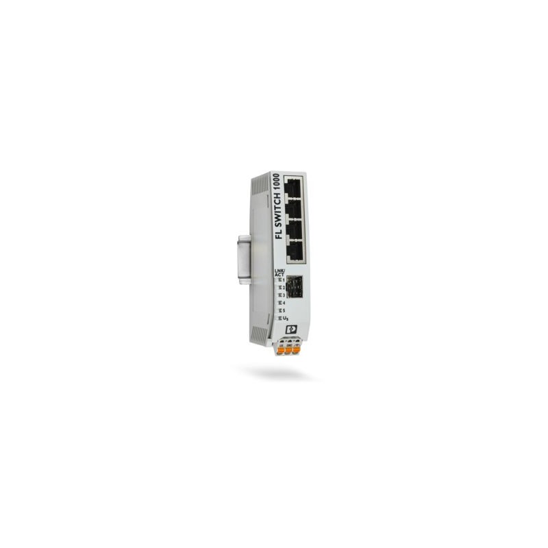 1 pcs - Phoenix Contact Ethernet Switch, 4 RJ45 Ports, 10/100/1000Mbit/s Transmission, 24V dc
