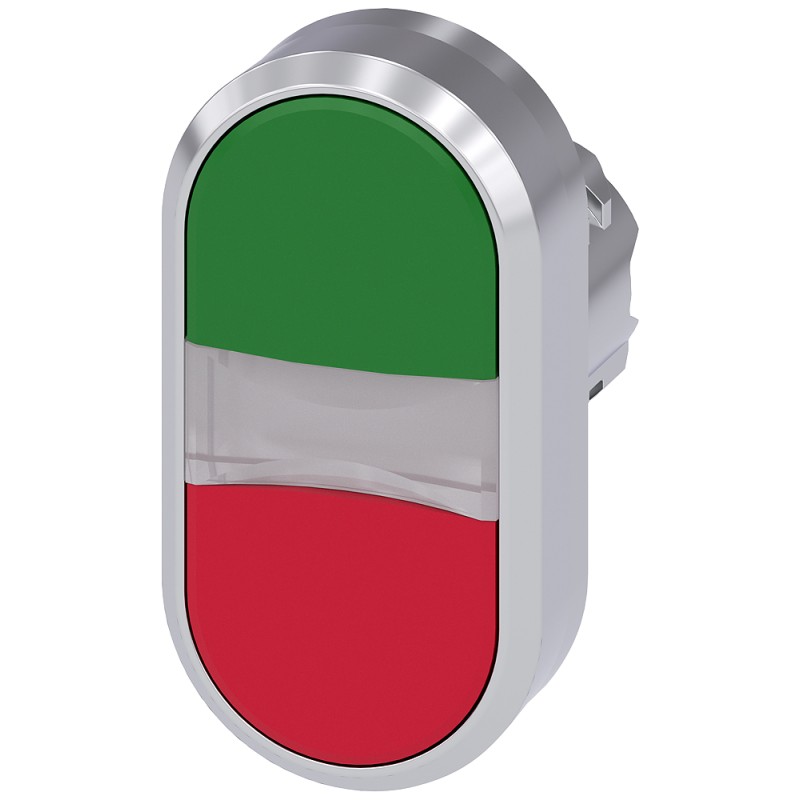 1 pcs - Siemens SIRIUS ACT Series Momentary Push Button Head, 22mm Cutout, IP66, IP67, IP69K