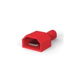 10 pcs : 2-520103-2 - Terminals TAB 22-18AWG .250 .250 x .032