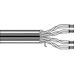 1 Reel of 304 M - Belden Cat6 Ethernet Cable, U/UTP, Yellow PVC Sheath, 304m