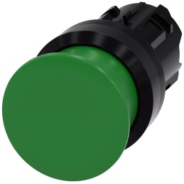 1 pcs - Siemens SIRIUS ACT Series Green Momentary Push Button Head, 22mm Cutout, IP66, IP67, IP69K