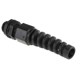 10 pcs - RS PRO Black Nylon Cable Gland, M16 Thread, 5mm Min, 10mm Max, IP68