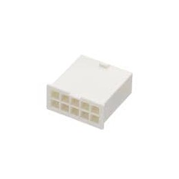 10 pcs : 1-1969604-0 - Power to the Board 10P FH PLUG VAL-U-LOK FH GW