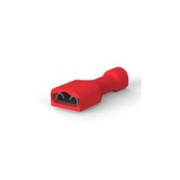 10 pcs : 2-520411-2 - Terminals .187 FASTON RECPT 22-18 AWG
