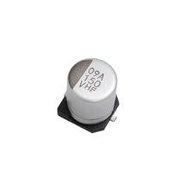 10 pcs : HHXJ250ARA181MF80G - Aluminium Organic Polymer Capacitors 25VDC 180uF Tol 20% 6.3x7.7mm AEC-Q200