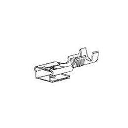 10 pcs : 62253-2 (MOUSER REEL) - Terminals RCPT 14-10 016 Reel of 1000