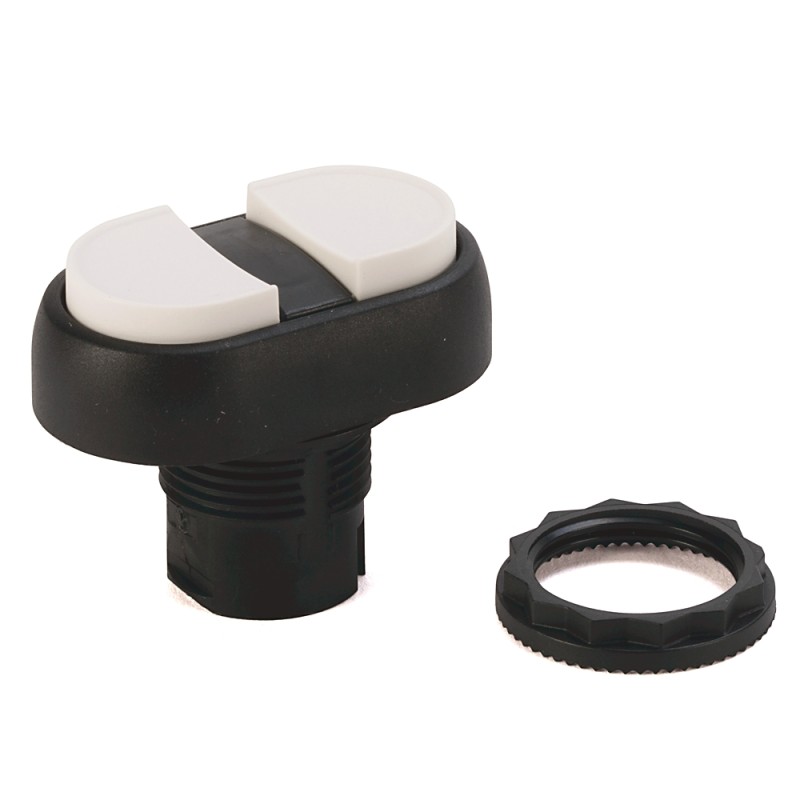 1 pcs - Rockwell Automation 800FP Series Grey, Red Momentary Push Button, 22mm Cutout