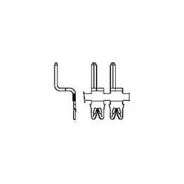 10 pcs : 1601071-2 - Terminals 131-138-014TAB