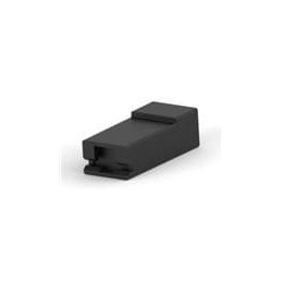10 pcs : 480416-2 - Terminals FASTON 250 REC HSG 1CIR BLK
