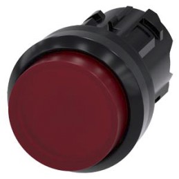 1 pcs - Siemens SIRIUS ACT Series Red Momentary Push Button, 22mm Cutout, IP66, IP67, IP69K