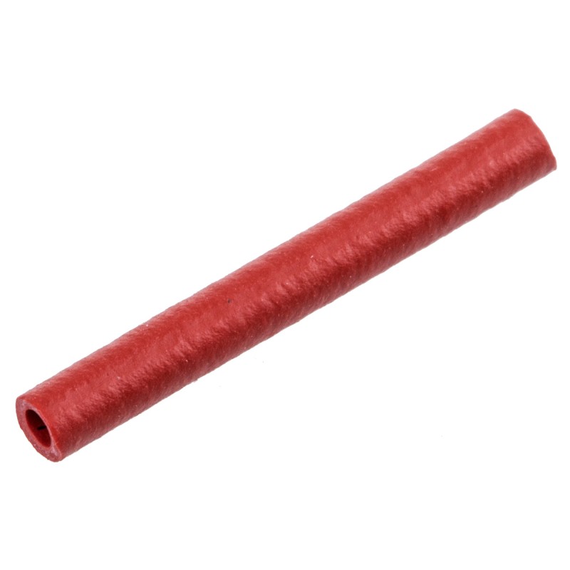 1 Bag of 100 - SES Sterling Expandable Neoprene Red Cable Sleeve, 1.25mm Diameter, 20mm Length