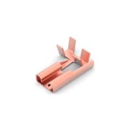 10 pcs : 180464-4 - Terminals 250 FASTON,FLAG,REC.,14-17AWG, PB