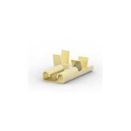 10 pcs : 180429-1 - Terminals .250 SRS FLAG FASTON RECEPTACL