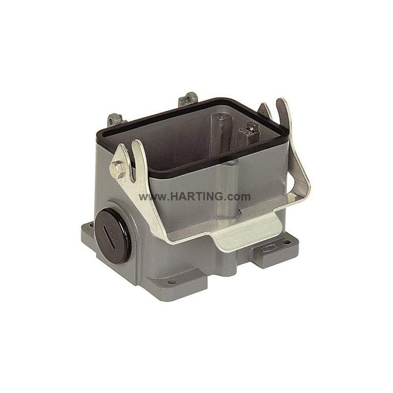 1 pcs - HARTING Han B Heavy Duty Power Connector Housing, M40 Thread