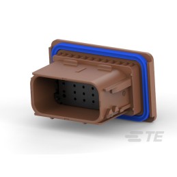 1 pcs - TE Connectivity, AMPSEAL 16 Automotive Connector Socket 16 Way