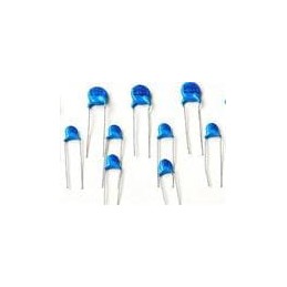 10 pcs : VKP102MCQERUKR - Safety Capacitors 1000pF 20% 500volt