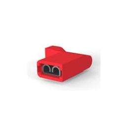 10 pcs : 2-520335-2 - Terminals FLAG RECP 22-18 .187 .187 x .020
