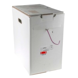1 Reel of 305 M - RS PRO Cat5e Ethernet Cable, U/UTP, Purple PVC Sheath, 305m, Low Smoke Zero Halogen (LSZH)