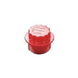 10 pcs : P-68H - Conduit Fittings & Accessories PLAST THREADED PLUG RED .62X.62X.25