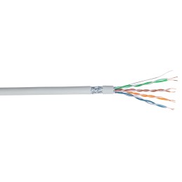 1 Reel of 305 M - CAE Cat5e Ethernet Cable, F/UTP, Grey LSZH Sheath, 305m, Low Smoke Zero Halogen (LSZH)
