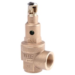 1 pcs - Nabic Valve Safety Products 2.5bar Pressure Relief Valve With Female BSP 3/4 in BSP Female Connection and a BSP 3/4