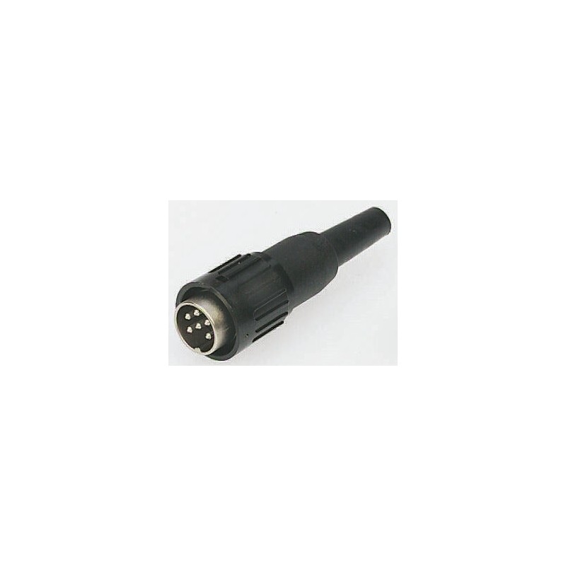 1 pcs - Amphenol Industrial, C 091 B 7 Pole M16 Din Plug, 5A, 100 V ac, Male, Cable Mount