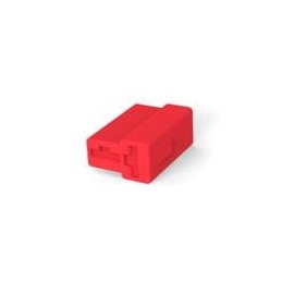 10 pcs : 180907-1 - Terminals FIN-ON REC. HSG 2P.