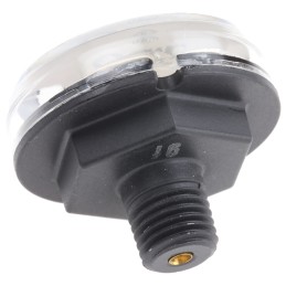 1 pcs - SMC Analogue Pressure Gauge 2MPa Back Entry, G27-20-R1, 0MPa min.