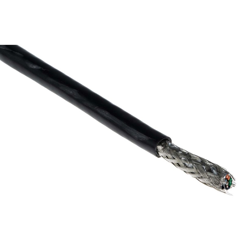 1 Reel of 305 M - Belden Cat5e Ethernet Cable, SF/UTP, Black PVC Sheath, 305m, Flame Retardant