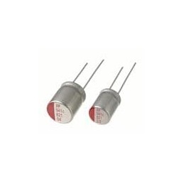 10 pcs : RR50J391MDN1 - Aluminium Organic Polymer Capacitors 6.3V 390uF 5Mohms