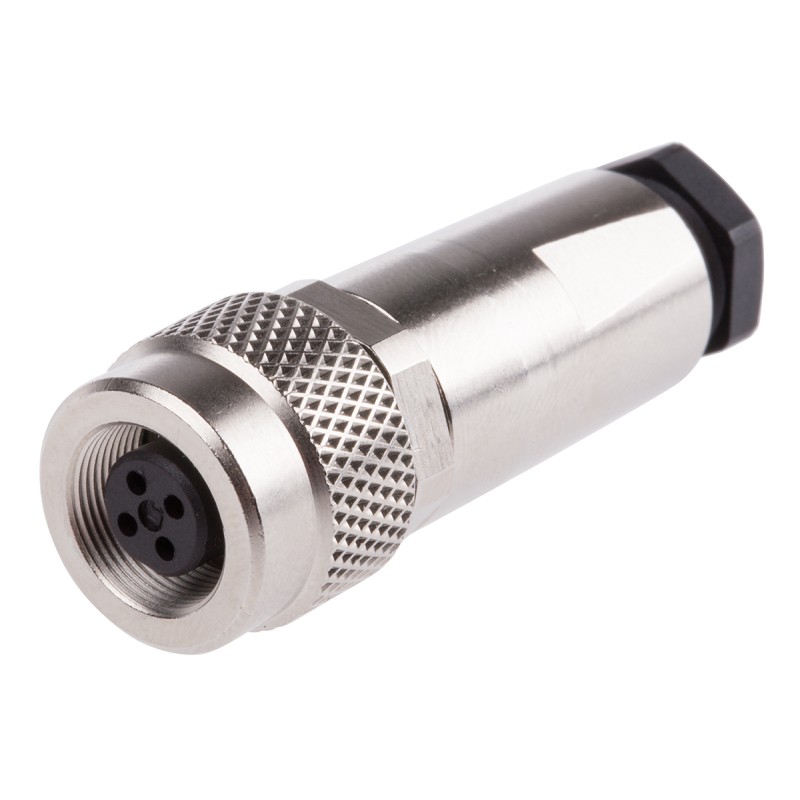 1 pcs - binder Circular Connector, 4 Contacts, Cable Mount, M9 Connector, Socket, Female, IP67, 712 Series