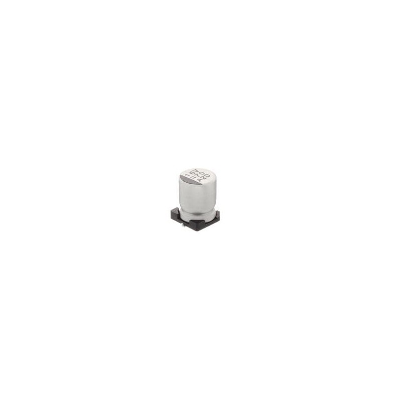 10 pcs : ATB477M016F102 - Aluminium Electrolytic Capacitors - SMD 16VDC 470uF 20% 8x10.2mm