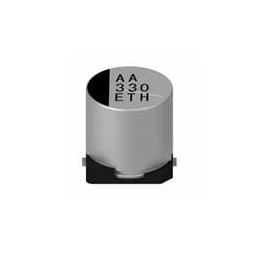 10 pcs : 25THV100M8X10.5 - Aluminium Electrolytic Capacitors - SMD HIGH TEMPERATURE ELECTROLYTIC CAPACITORS