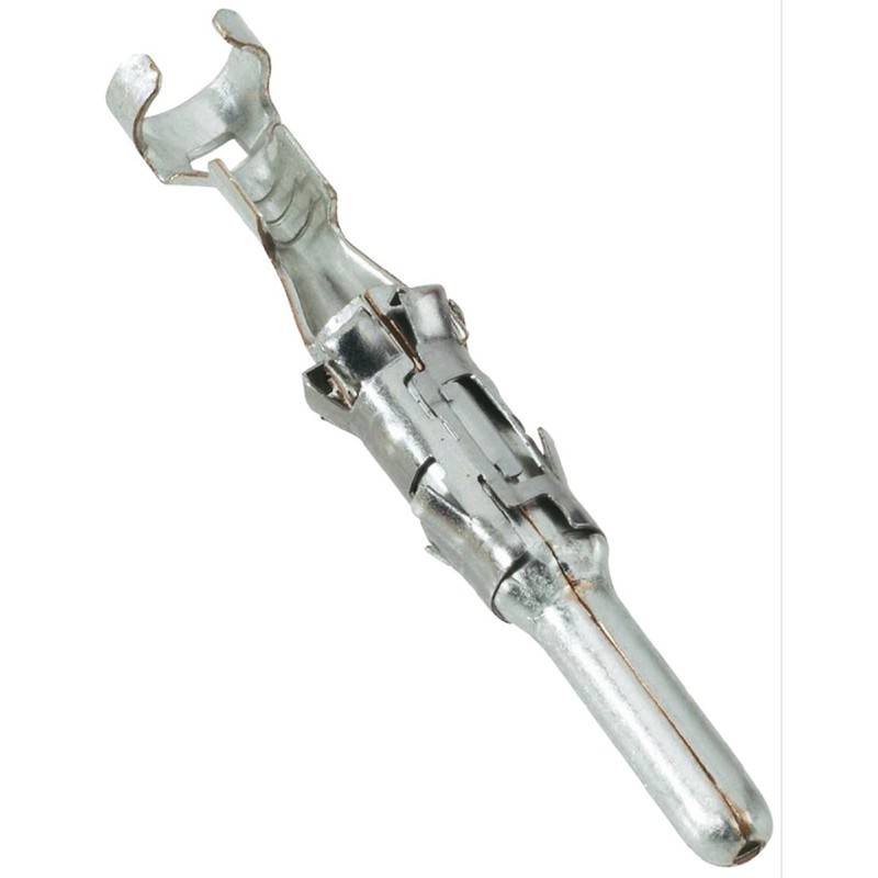 1 Reel of 3500 - TE Connectivity Male Crimp Circular Connector Contact, Wire Size 20 - 17 AWG