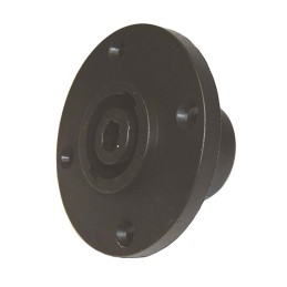 1 Bag of 2 - RS PRO Panel Mount Speaker Terminal Socket, 4 Way, 20A, Push In Termination