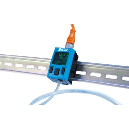 1 pcs - Sick IO-Link Pressure Switch, 4 mm Pneumatic Hose, G 1/4 Female, M12 4-Pin 0bar to 10 bar