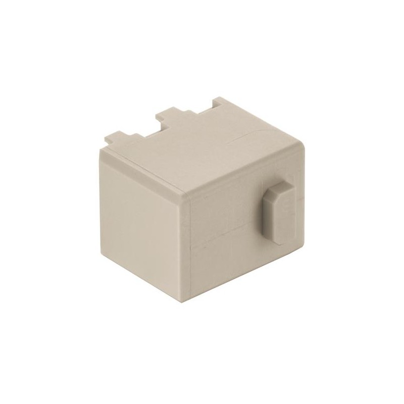 1 pcs - HARTING Crimp Connector Dummy Cube, 0 Way, Han-Modular, Han-Domino