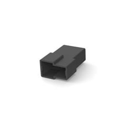 10 pcs : 180908-5 - Terminals 2 CIR TAB HSG BLK