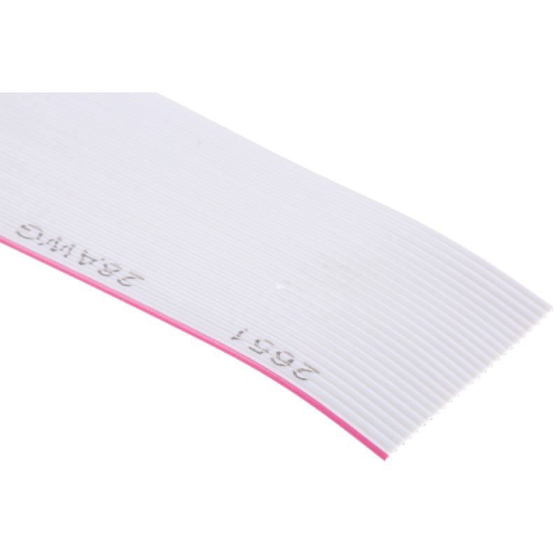 1 Reel of 5 M - RS PRO Flat Ribbon Cable, 25-Way, 1.27mm Pitch, 5m Length