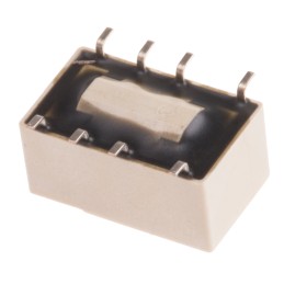1 pcs - TE Connectivity Surface Mount Signal Relay, 12V dc Coil, 2A Switching Current, DPDT
