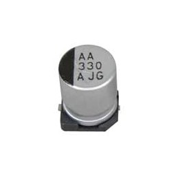 10 pcs : 50JGV100M10X10.5 - Aluminium Electrolytic Capacitors - SMD GENERAL PURPOSE ELECTROLYTIC CAPACITORS