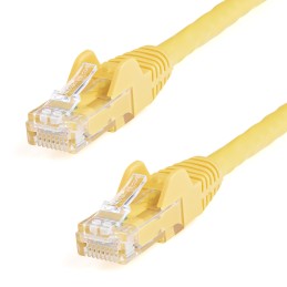 1 pcs - StarTech.com Cat6 Straight Male RJ45 to Straight Male RJ45 Ethernet Cable, U/UTP, Yellow PVC Sheath, 1.5m, CMG Rated